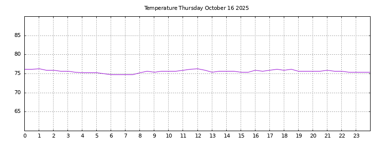 [Temperature today graph]